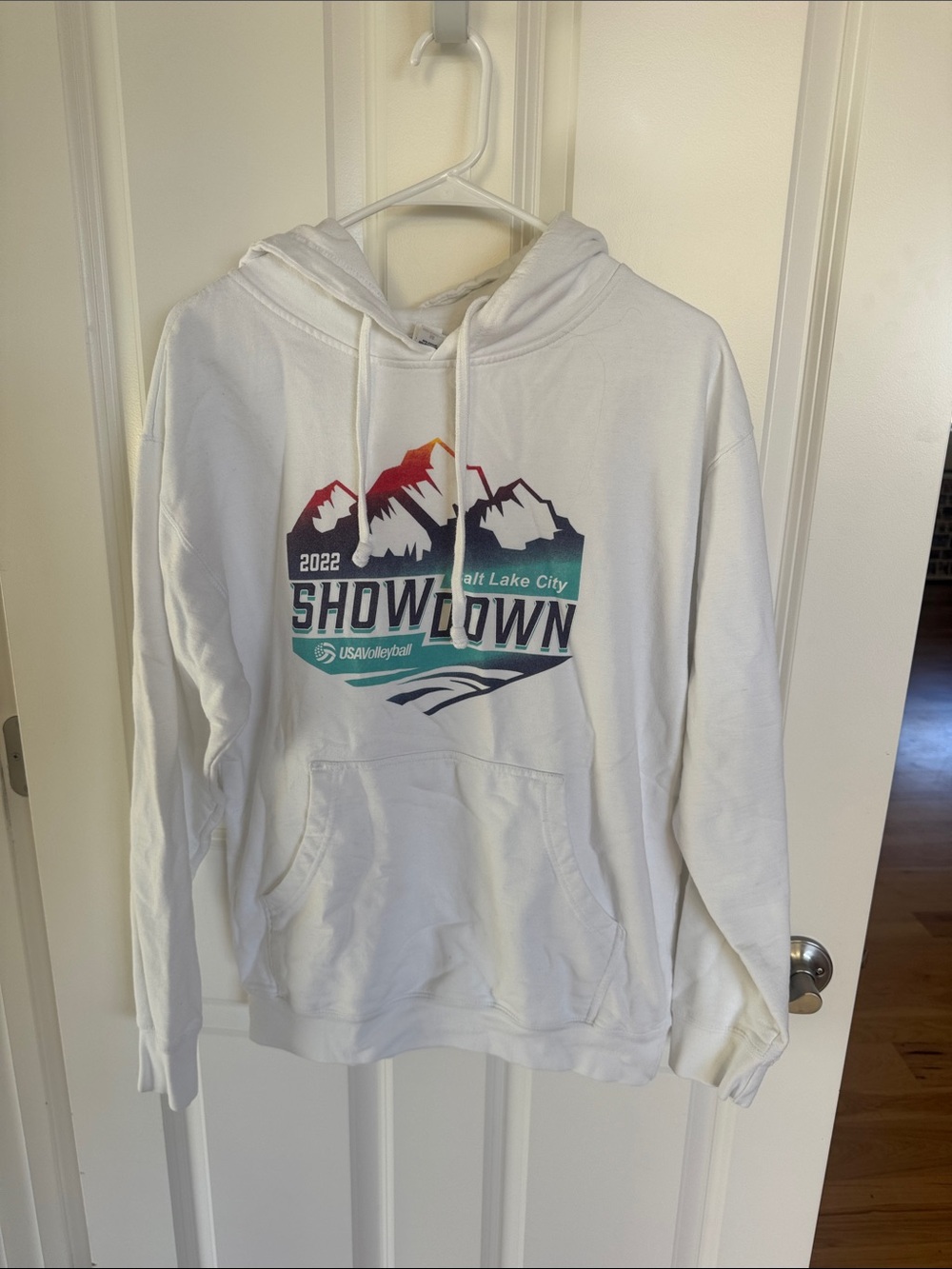 Graphic Volleyball Hoodie